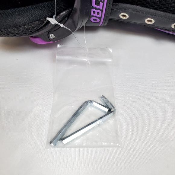 OBENSKY Adjustable Ice Skates for Boys & Girls, Beginner Ice Skates Purple/Black - Picture 15 of 15